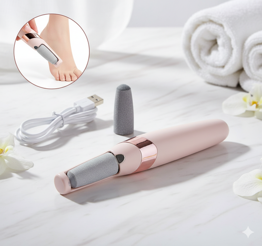 Removedor de Callos Eléctrico Profesional | Lima de Pies Recargable USB para Pedicura Perfecta